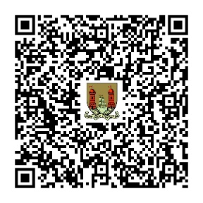 A qr code with a logoDescription automatically generated